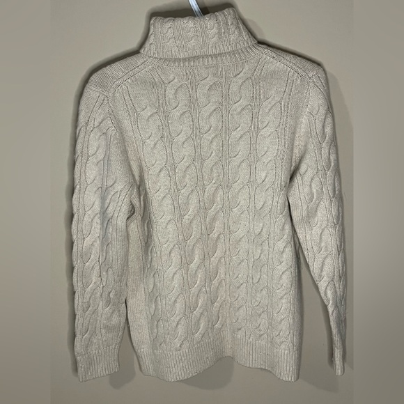 LL Bean Women’s Large (fits smaller) Wool Blend Sweater - Picture 3 of 4